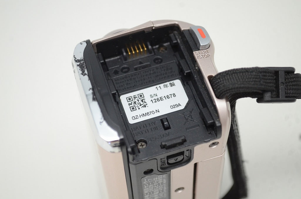 JVC ケンウッド Everio GZ-HM670 デジタルビデオカメラ ピンクゴールド 251119h