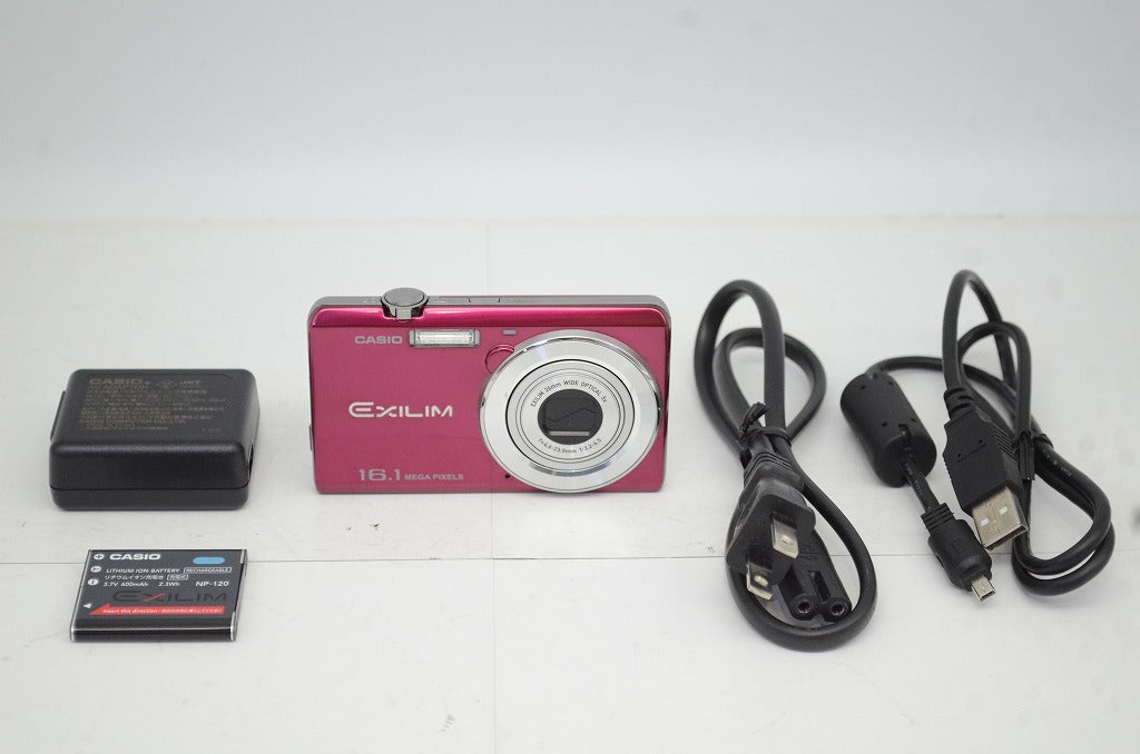 良品 CASIO カシオ EXILIM EX-ZS12 コンパクトデジタルカメラ ピンク 250912i