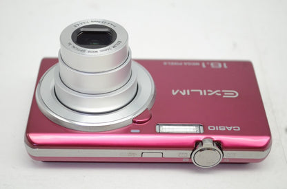 良品 CASIO カシオ EXILIM EX-ZS12 コンパクトデジタルカメラ ピンク 250912i