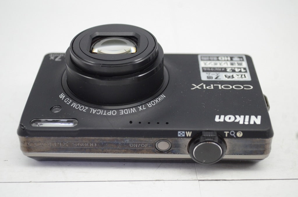 Nikon ニコン COOLPIX S6000 コンパクトデジタルカメラ ブラック 元箱付 250915c
