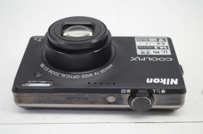 Nikon ニコン COOLPIX S6000 コンパクトデジタルカメラ ブラック 元箱付 250915c
