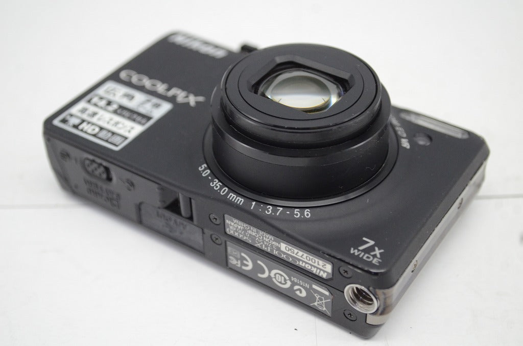 Nikon ニコン COOLPIX S6000 コンパクトデジタルカメラ ブラック 元箱付 250915c