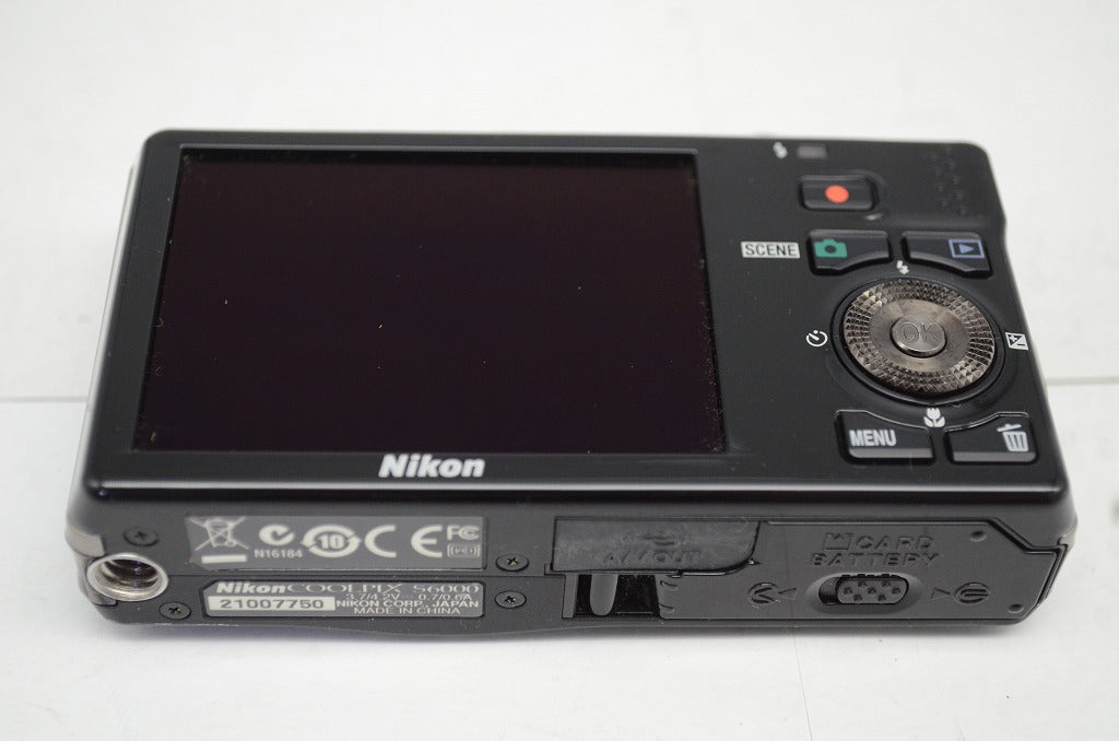 Nikon ニコン COOLPIX S6000 コンパクトデジタルカメラ ブラック 元箱付 250915c