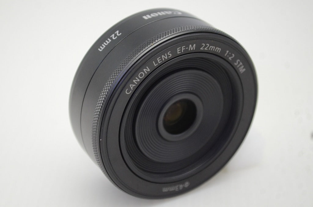 Canon キヤノン EF-M 22mm F2 STM EF-Mマウント ブラック 単焦点レンズ 251119k