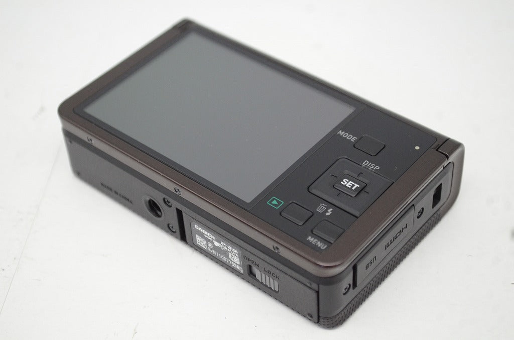 良品 CASIO カシオ EXILIM EX-ZR50 コンパクトデジタルカメラ ブラウン 250916f