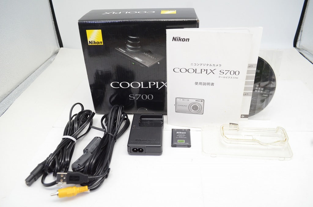 Nikon ニコン COOLPIX S700 コンパクトデジタルカメラ アーバンブラック 元箱付 250915i