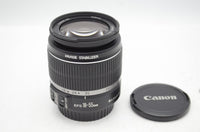 美品 Canon キヤノン EF-S 18-55mm F3.5-5.6 IS APS-C ズームレンズ 250303r
