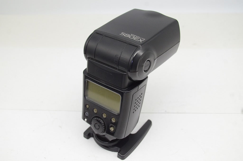 訳あり品 Canon キヤノン ストロボ スピードライト 580EX スタンド ケース付 250915l