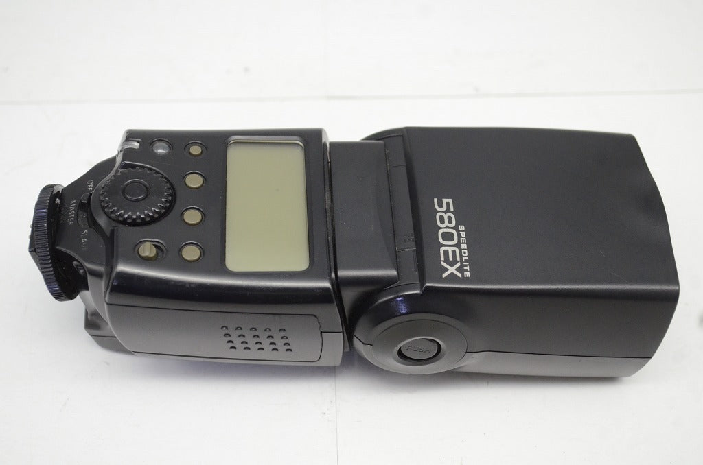 訳あり品 Canon キヤノン ストロボ スピードライト 580EX スタンド ケース付 250915l