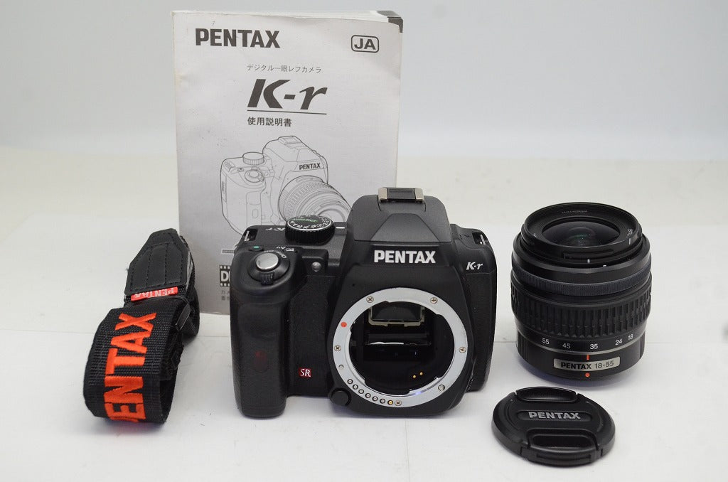 PENTAX ペンタックス K-r + DA L 18-55mm レンズキット デジタル一眼レフカメラ 250917e