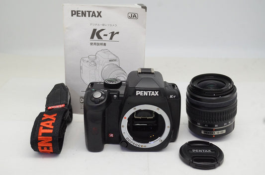 PENTAX ペンタックス K-r + DA L 18-55mm レンズキット デジタル一眼レフカメラ 250917e