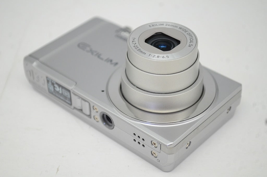 美品 CASIO カシオ EXILIM EX-Z27 コンパクトデジタルカメラ シルバー 元箱付 250912f