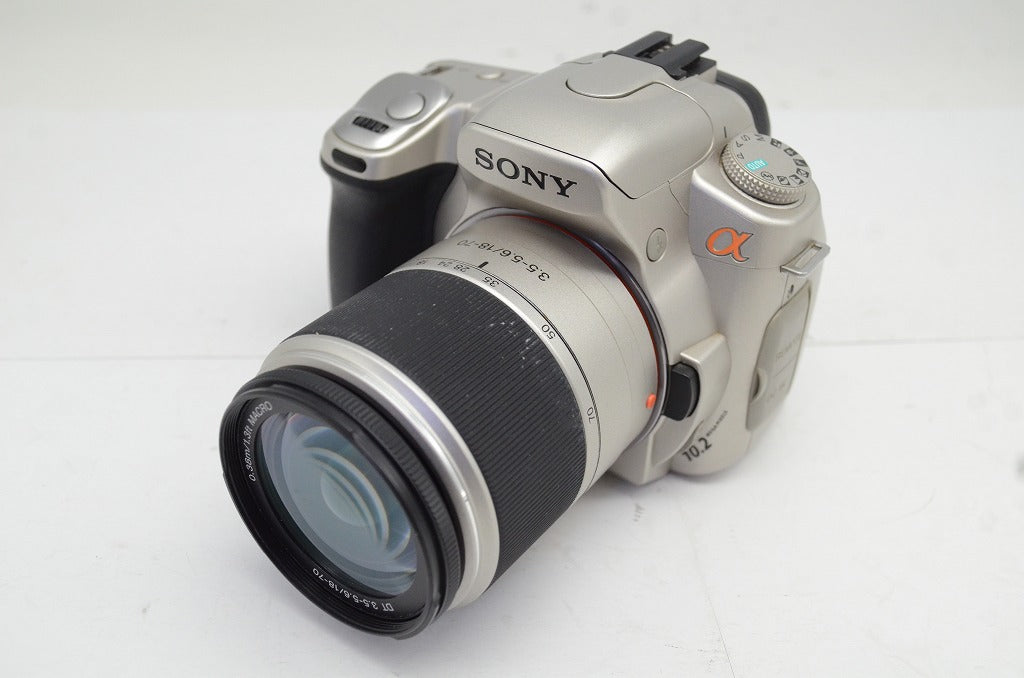 SONY ソニー α300 + DT 18-70mm レンズキット デジタル一眼レフカメラ シルバー 250917a