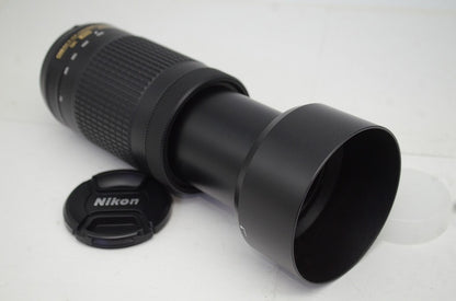 美品 Nikon ニコン AF-P DX NIKKOR 70-300mm F4.5-6.3G ED VR APS-C ズームレンズ 250912k
