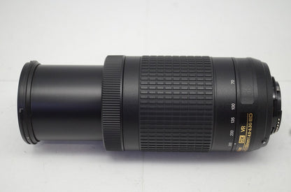 美品 Nikon ニコン AF-P DX NIKKOR 70-300mm F4.5-6.3G ED VR APS-C ズームレンズ 250912k