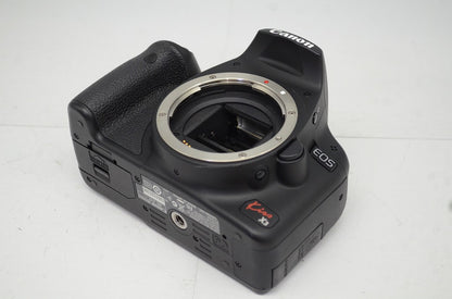 Canon EOS Kiss X3 レンズキット EF-S 18-55mm F3.5-5.6 IS デジタル一眼レフカメラ 元箱付 250912j