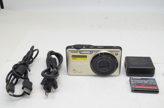 CASIO カシオ EXILIM EX-ZR15 コンパクトデジタルカメラ ゴールド 250917b