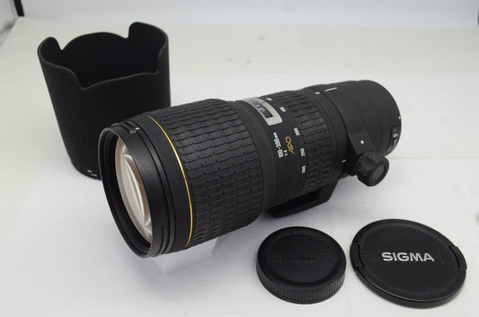 訳あり品 SIGMA シグマ APO 100-300mm F4 EX HSM IF Canon EFマウント ズームレンズ フード付 250915v