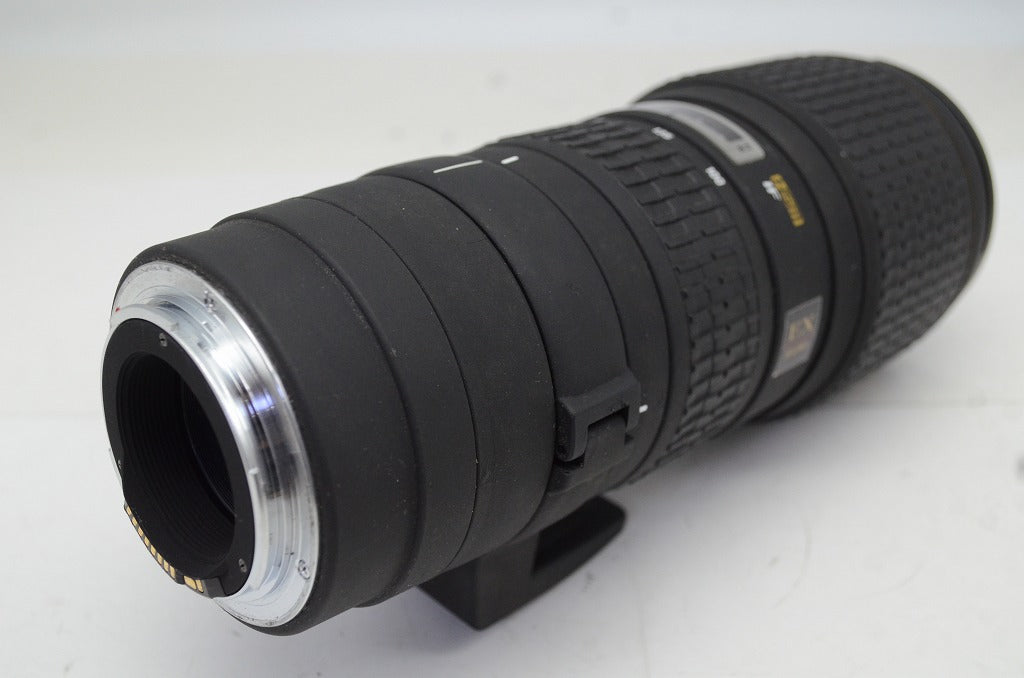 訳あり品 SIGMA シグマ APO 100-300mm F4 EX HSM IF Canon EFマウント ズームレンズ フード付 250915v