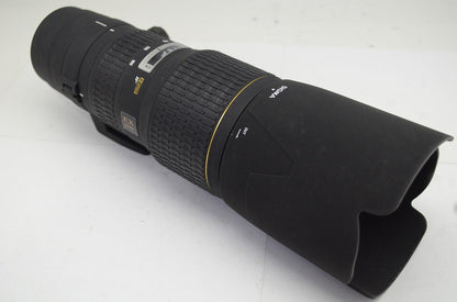 訳あり品 SIGMA シグマ APO 100-300mm F4 EX HSM IF Canon EFマウント ズームレンズ フード付 250915v
