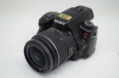 良品 SONY ソニー SLT-A37Y ダブルズームレンズキット デジタル一眼レフカメラ 元箱付 250917c