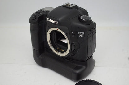 良品 Canon キヤノン EOS 7D + BG-E7 デジタル一眼レフカメラ 250915a