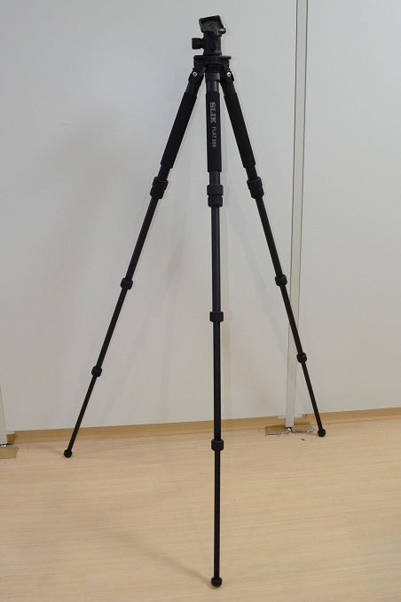 美品 SLIK スリック FLAT 255 三脚 + SBH-300DQ 雲台 ケース付 250915d
