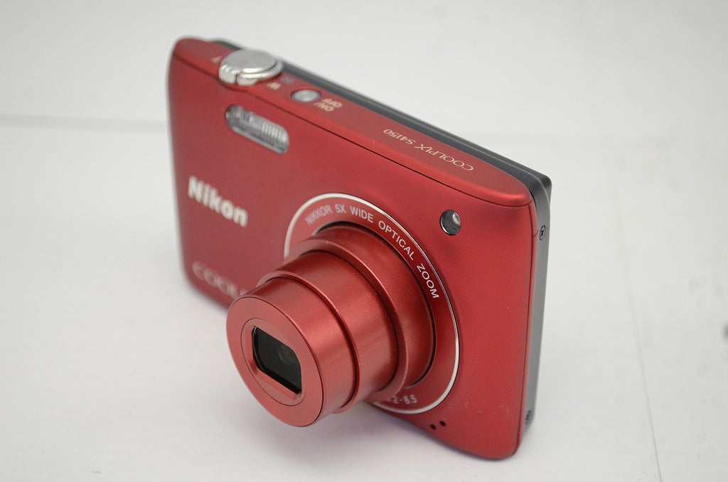 良品 Nikon COOLPIX S4150 ニコン コンパクトデジタルカメラ レッド 元箱付 250917d