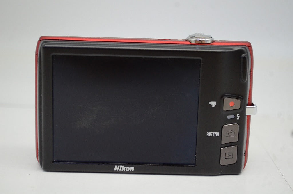 良品 Nikon COOLPIX S4150 ニコン コンパクトデジタルカメラ レッド 元箱付 250917d