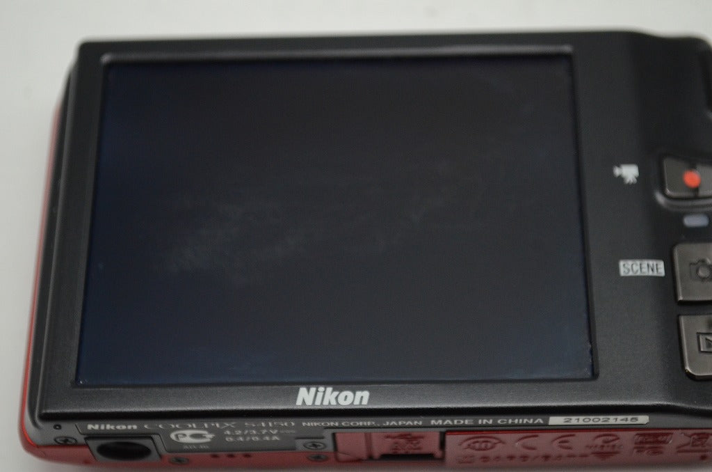 良品 Nikon COOLPIX S4150 ニコン コンパクトデジタルカメラ レッド 元箱付 250917d