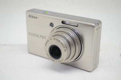 Nikon ニコン COOLPIX S510 コンパクトデジタルカメラ シルバー 元箱付 250919c