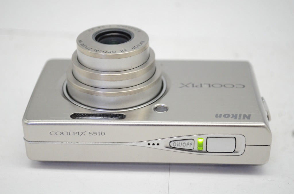 Nikon ニコン COOLPIX S510 コンパクトデジタルカメラ シルバー 元箱付 250919c