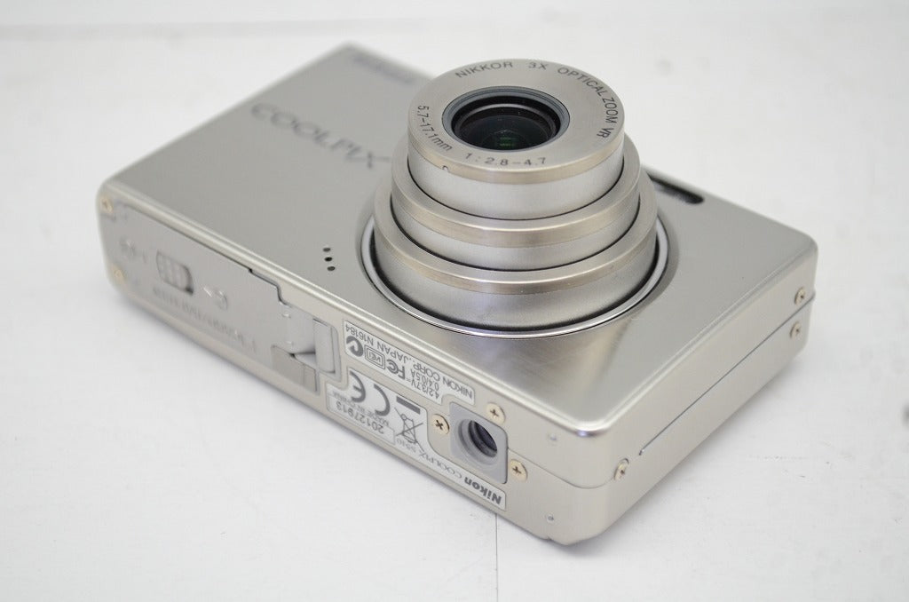 Nikon ニコン COOLPIX S510 コンパクトデジタルカメラ シルバー 元箱付 250919c