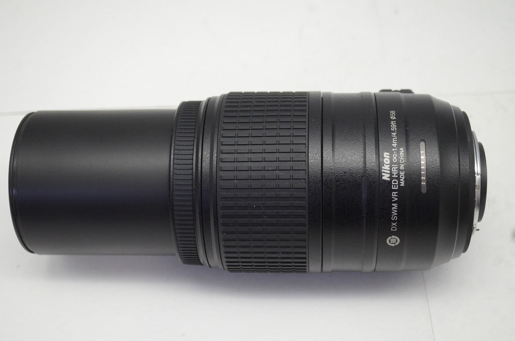 Nikon ニコン AF-S DX NIKKOR 55-300mm F4.5-5.6G ED VR APS-C ズームレンズ フード付 250918c