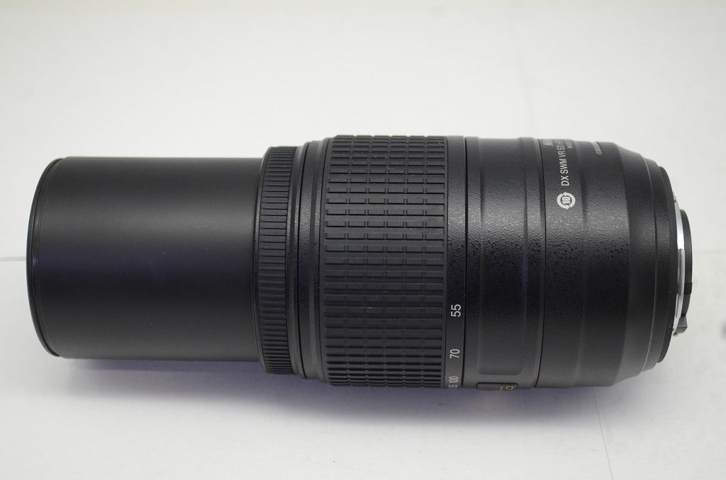 Nikon ニコン AF-S DX NIKKOR 55-300mm F4.5-5.6G ED VR APS-C ズームレンズ フード付 250918c