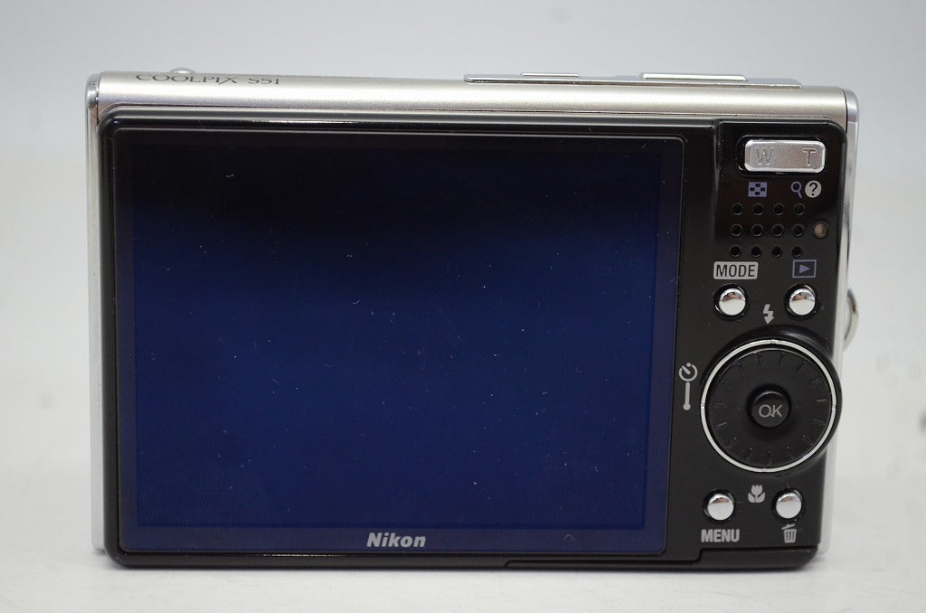 良品 Nikon ニコン COOLPIX S51 コンパクトデジタルカメラ グロスシルバー 250917j
