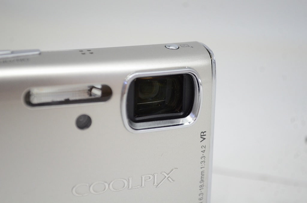 良品 Nikon ニコン COOLPIX S51 コンパクトデジタルカメラ グロスシルバー 250917j