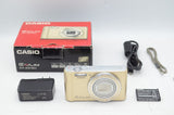 良品 CASIO カシオ EXILIM EX-ZS190 コンパクトデジタルカメラ ゴールド 元箱付 250310a