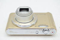 良品 CASIO カシオ EXILIM EX-ZS190 コンパクトデジタルカメラ ゴールド 元箱付 250310a