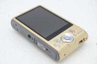 良品 CASIO カシオ EXILIM EX-ZS190 コンパクトデジタルカメラ ゴールド 元箱付 250310a