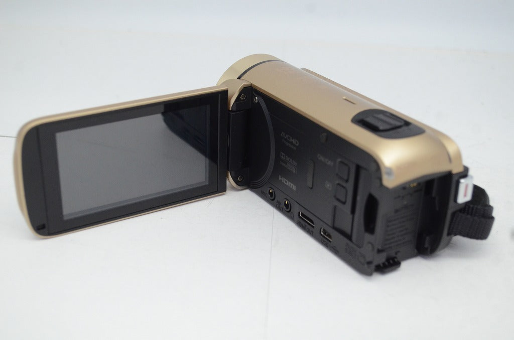 美品 Canon キヤノン iVIS HF R62 デジタルビデオカメラ ゴールド 250915j