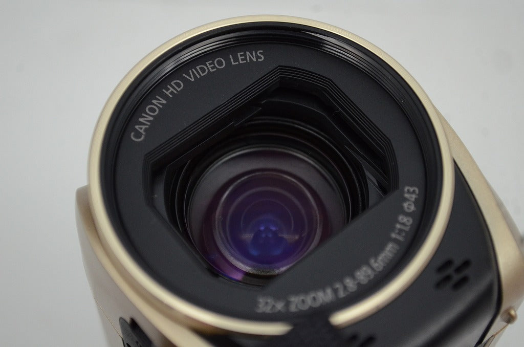 美品 Canon キヤノン iVIS HF R62 デジタルビデオカメラ ゴールド 250915j