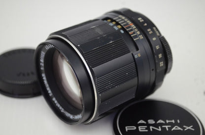 PENTAX ペンタックス SMC TAKUMAR 105mm F2.8 M42マウント 単焦点レンズ フード付 251120a