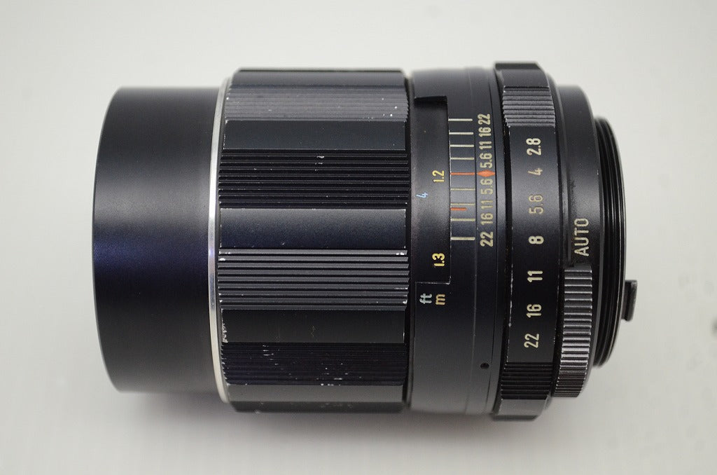 PENTAX ペンタックス SMC TAKUMAR 105mm F2.8 M42マウント 単焦点レンズ フード付 251120a