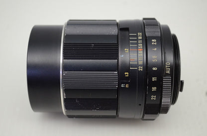 PENTAX ペンタックス SMC TAKUMAR 105mm F2.8 M42マウント 単焦点レンズ フード付 251120a