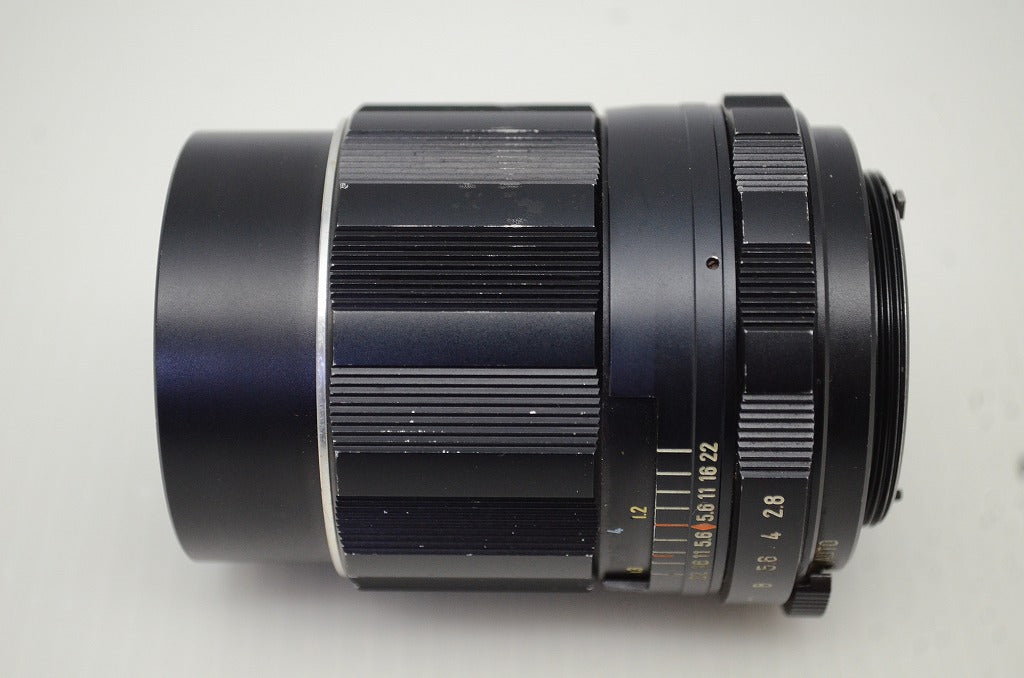 PENTAX ペンタックス SMC TAKUMAR 105mm F2.8 M42マウント 単焦点レンズ フード付 251120a