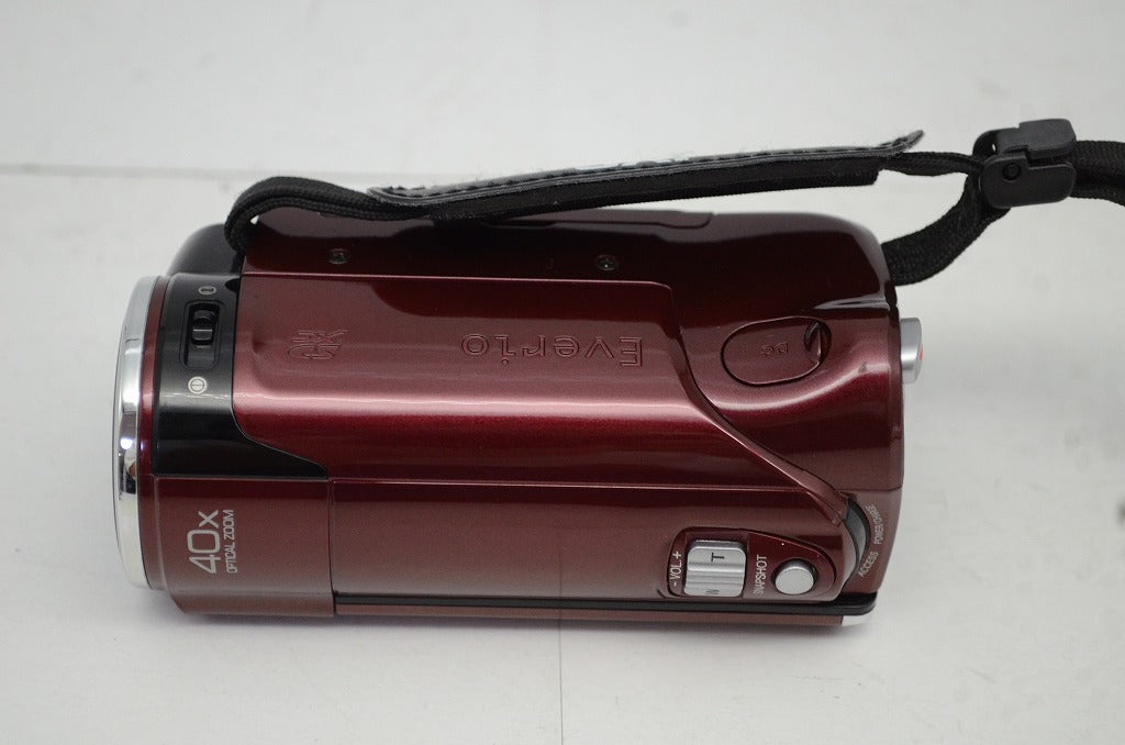美品 JVC ケンウッド Everio GZ-HM450 デジタルカメラ ルージュレッド 250917f