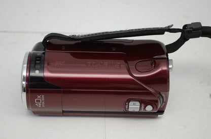 美品 JVC ケンウッド Everio GZ-HM450 デジタルカメラ ルージュレッド 250917f