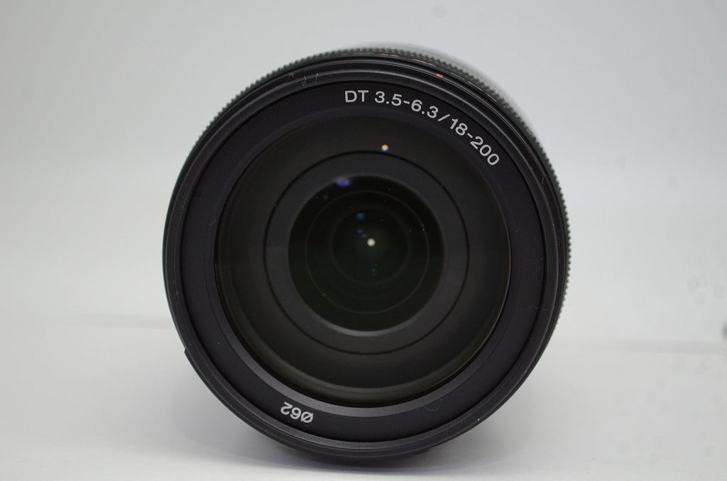 SONY DT 18-200mm F3.5-6.3 SAL18200 MINOLTA ミノルタ αマウント APS-C ズームレンズ フード付 250918a