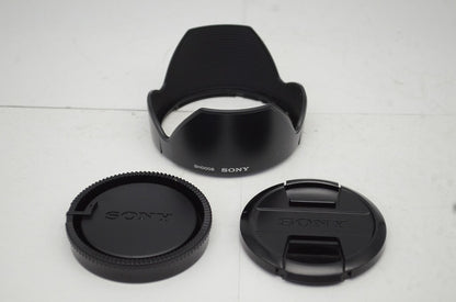 SONY DT 18-200mm F3.5-6.3 SAL18200 MINOLTA ミノルタ αマウント APS-C ズームレンズ フード付 250918a